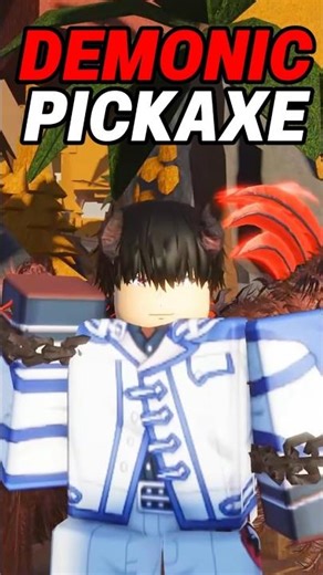 The BEST Pickaxe? (The Forge) #theforge #roblox #shorts