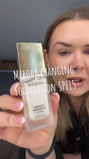Colour changing foundation! It’s a yes from me guys ! #foundation #makeup @Meroda Cosmetics