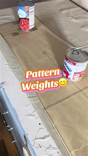 DIY pattern weights. Sewing tips for beginners. Learn to sew.