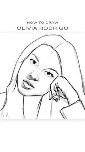 How to draw Olivia Rodrigo | trailer