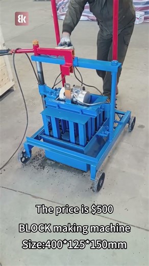 Mobile Small Brick Machine｜Flexible production, easy to move and operate