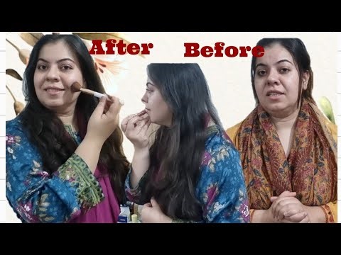 Urgent Makeup tutorial ll USA sy cousin kia gift le kr ayien ll Life with anumali 