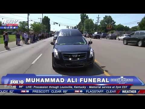 FULL: Muhammad Ali funeral procession in Louisville, Kentucky
