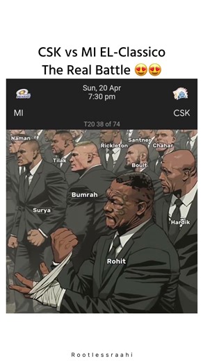 Csk vs MI el-Classico of IPL the real rivalry #short #viral #cricbuzz #mivscsk #rcb #lsgvskkr