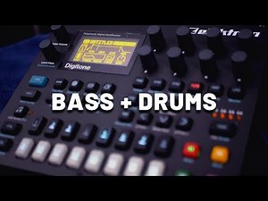 Bass sound   drums with Elektron Digitone (no talking)