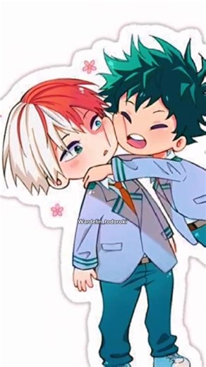 Tododeku Beso Cute - Todoroki Besa a Deku