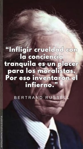 Bertrand Russell #pensamientos #frases #reflexion #filosofía