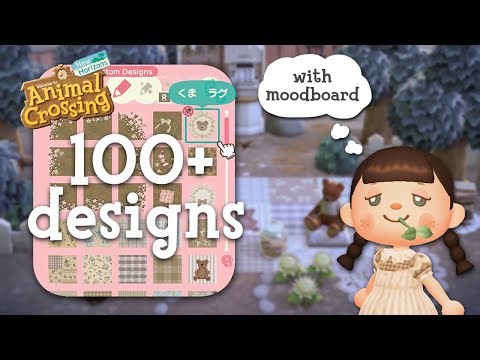 100+ Cottagecore Design Codes for ACNH + Mood Board | Animal Crossing