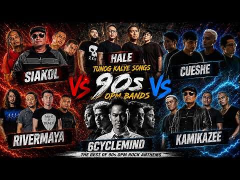 Siakol, Hale, Cueshe, Rivermaya, 6Cyclemind, Kamikazee 💥 Tunog Kalye Songs 90s | Opm Bands 90s