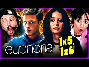 EUPHORIA 1x5 & 1x6 REACTION – NATE & MADDY'S RELATIONSHIP EXPLODES | REVIEW - FIRST TIME WATCHING