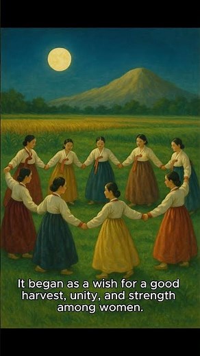 What is Ganggangsullae? 🌕🎶 Korean Circle Dance Explained #Ganggangsullae #KoreanCulture