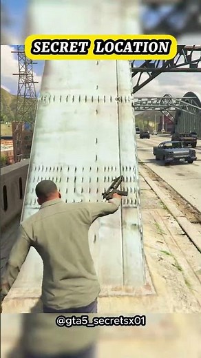 Secret ALIEN Gun Glitch Location in GTA 5!😱👽 #gta5