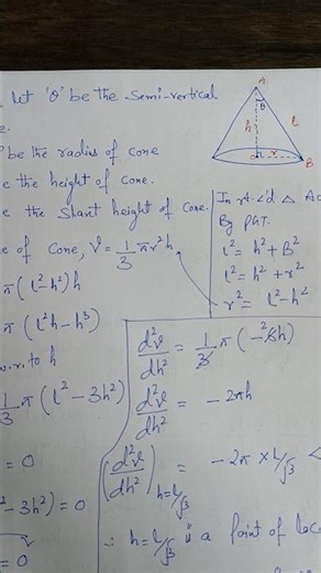 Class 12 Application of Derivatives!!!