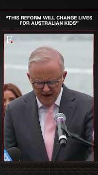 #FirstpostNews: Australia Becomes First Country to Ban Social Media for Children Under 16 | N18G