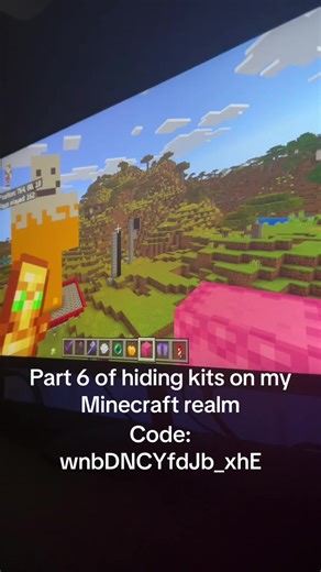 Part 6 of hiding kits on my Minecraft realm #fyp #foreign #liluzivert