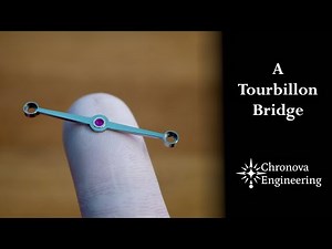 Watchmaking: Making a Tourbillon Bridge, Click & Clickspring