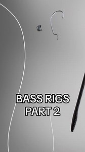 4 more crucial rigs for catching largemouth and smallmouth bass. Featuring #bigbitebaits #bassfishing #fishingtips #fishingrigs #getfolksfishing | Lunkerville