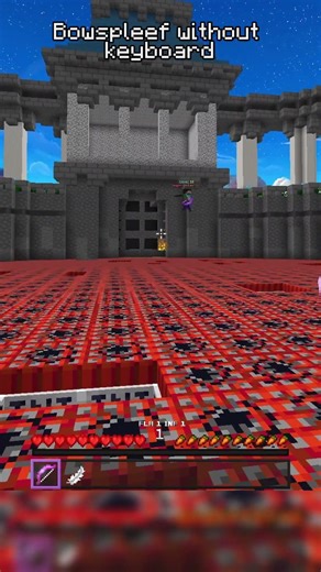 Bowspleef without keyboard!
