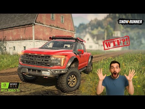 Ford F-150 Raptor- Rutas Extremas- Snow-Runner RTX 3060TI gameplay #snowrunner #4x4 #pcgaming