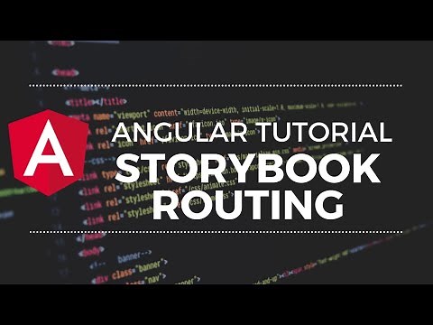Setup Angular Routing in Storybook
