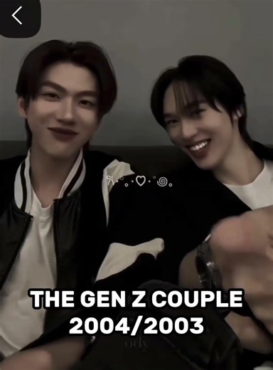 #couple #bl #thaiblseries #thailand #aunstamp There the GEN Z couple🥹❤️ there so freaking cute