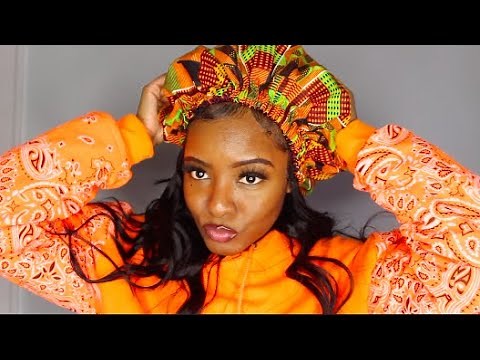 DIY: How To Sew A Hair Bonnet From A Pillow Case! Sewing Tutorial | Natural Hair | increesemypiece