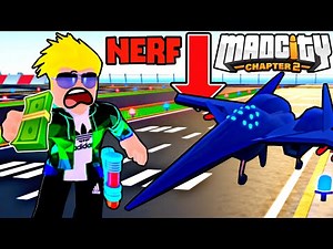 CYBER PLANE REVIEW In Mad City Chapter 2! (ROBLOX)