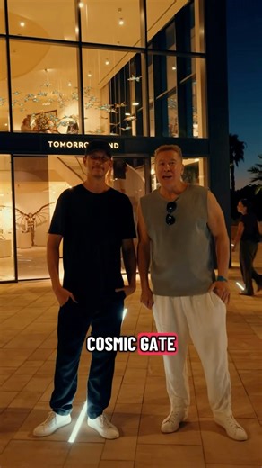 We hope you enjoyed our Ibiza Sunset Set on the Tomorrowland store rooftop?! Our new single“YOU“ drops this Friday - pre-save link in comments #cosmicgate #perspectives #ibiza #tomorrowland | Cosmic Gate