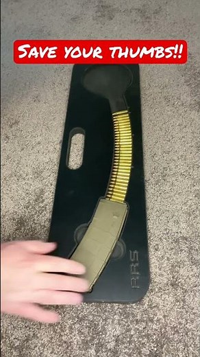 Satisfying magazine loading