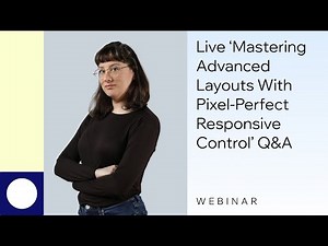 Wix Studio | Live Q&A: ‘Mastering advanced layouts with pixel-perfect responsive control’ webinar