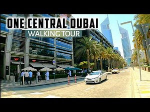 [4K] ONE CENTRAL World Trade Centre Dubai Walking Tour | Museum of the Future