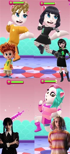 AAAAYYYYYEEEEEEEEE YYYUUUUU🤪🤪🤪🤪👻👻👻 #angela #mytalkingangela2 #shorts