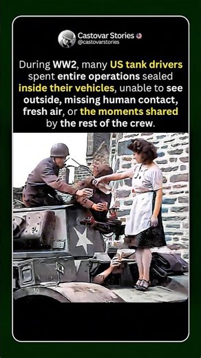 The Forgotten US Tank Driver of WW2 #shorts