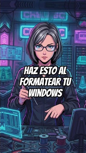 Haz esto al formatear tu Windows.#pc #windows #tips #mantenimientopc