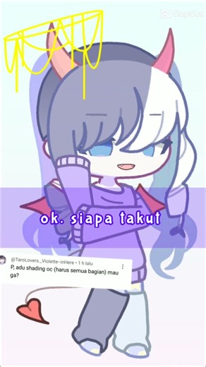 nih ‪@TaroLovers._Violette·-inHere‬ #gacha #shading