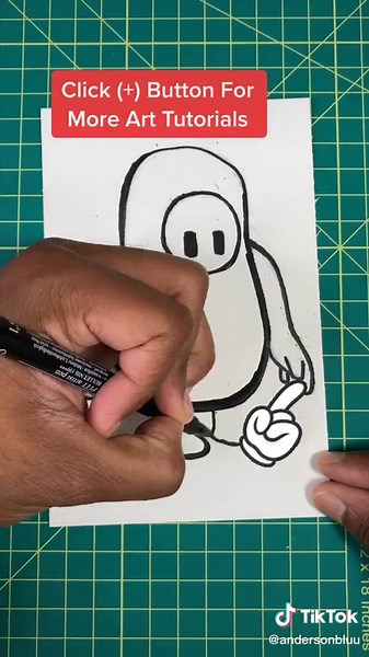 How to Draw Fall Guys Like a Pro