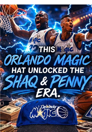 I scanned this vintage Orlando Magic hat and accidentally opened a portal to 1995. Next thing I know… Shaq is breaking backboards and Penny Hardaway is cooking the entire league. All that from a $5 thrift store snapback. Turns out some hats don’t just have logos… they unlock eras. Paid: $5 Estimated resale: $15–$30 Entertainment value: Shaq & Penny highlights on demand. If you see me scanning random hats at Goodwill… mind your business. I might be trying to summon Michael Jordan’s Bulls next. th