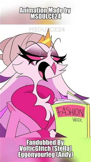 Stella & Andrealphus Family Matters | Fan dubbed MsDulce24's animation! #helluvaboss #hazbinhotel