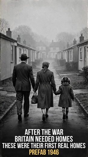 After The War, Britain Had No Homes - Then Came The Prefabs | Prefab Homes 1946 #shorts