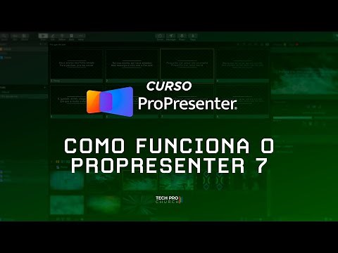 COMO FUNCIONA O PROPRESENTER 7 - Curso Propresenter 7