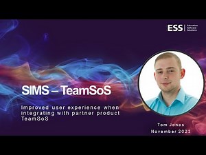 SIMS & TeamSoS - An enhanced user experience in Autumn 2023