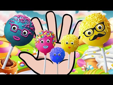 Finger Family Song / Cake Pop Finger Family