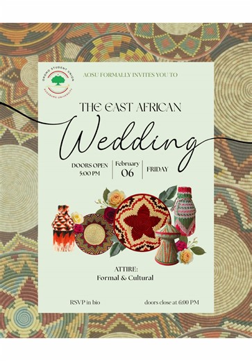 Join Us for the East African Wedding Celebration