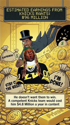 Stephen A. ain't a fan, he's a PROFITEER! 💸🤡 The Knicks losing literally pays his mortgage! 🏠📉