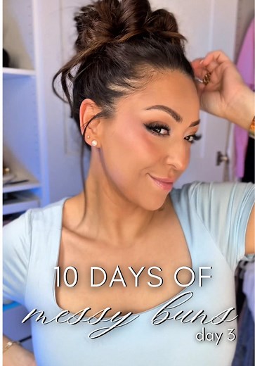 Easiest Messy Updo Bun Tutorial for Any Occasion