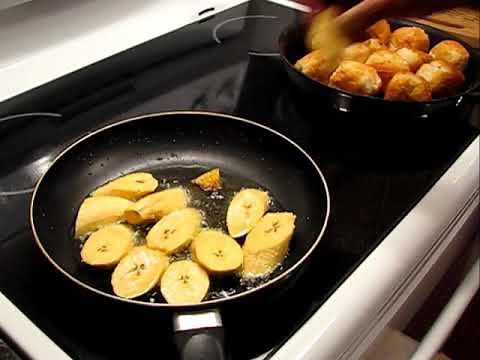 Caribbean Cooking Videos: How to Fry Plantains