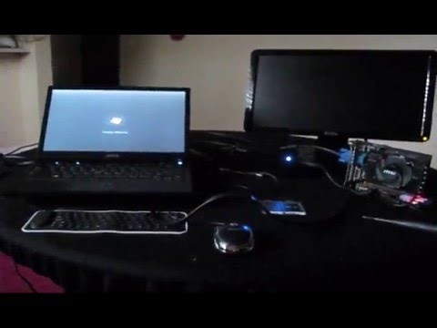 EXP GDC on Dell Latitude 4300 with GeForce GT730 eGPU part1