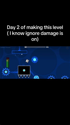 Cooking and Geometry Dash Level Progress