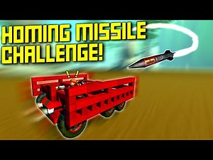 Survive the Homing Missiles as Long as Possible! - Scrap Mechanic Multiplayer Monday