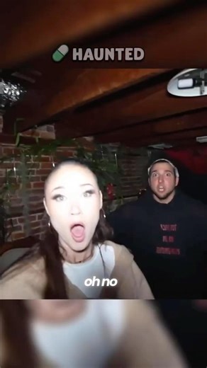 “Ghost” says CHEESE Twice for the camera in a haunted building from the 1800’s 👻